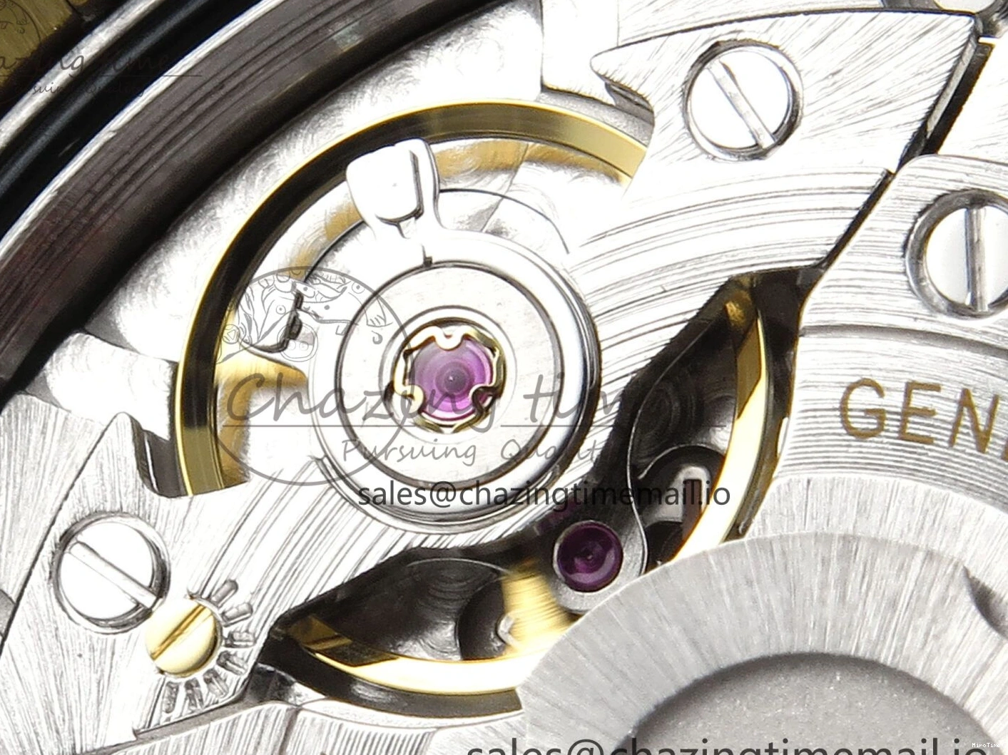 MiroTime 0109 Stretchable DateJust 36 126283RBR EWEF Best Edition Black Diamonds Dial on SS YG Jubilee Bracelet A 634